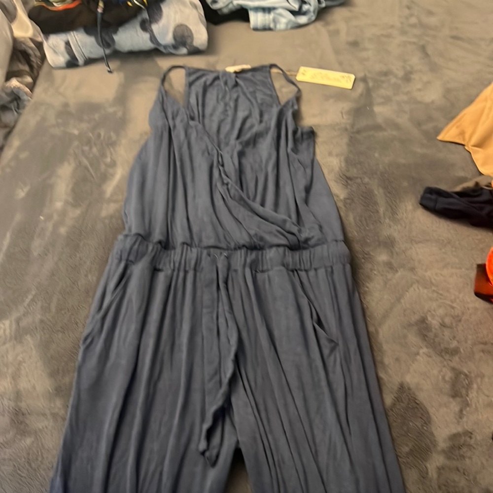 New with tags blue jumpsuit